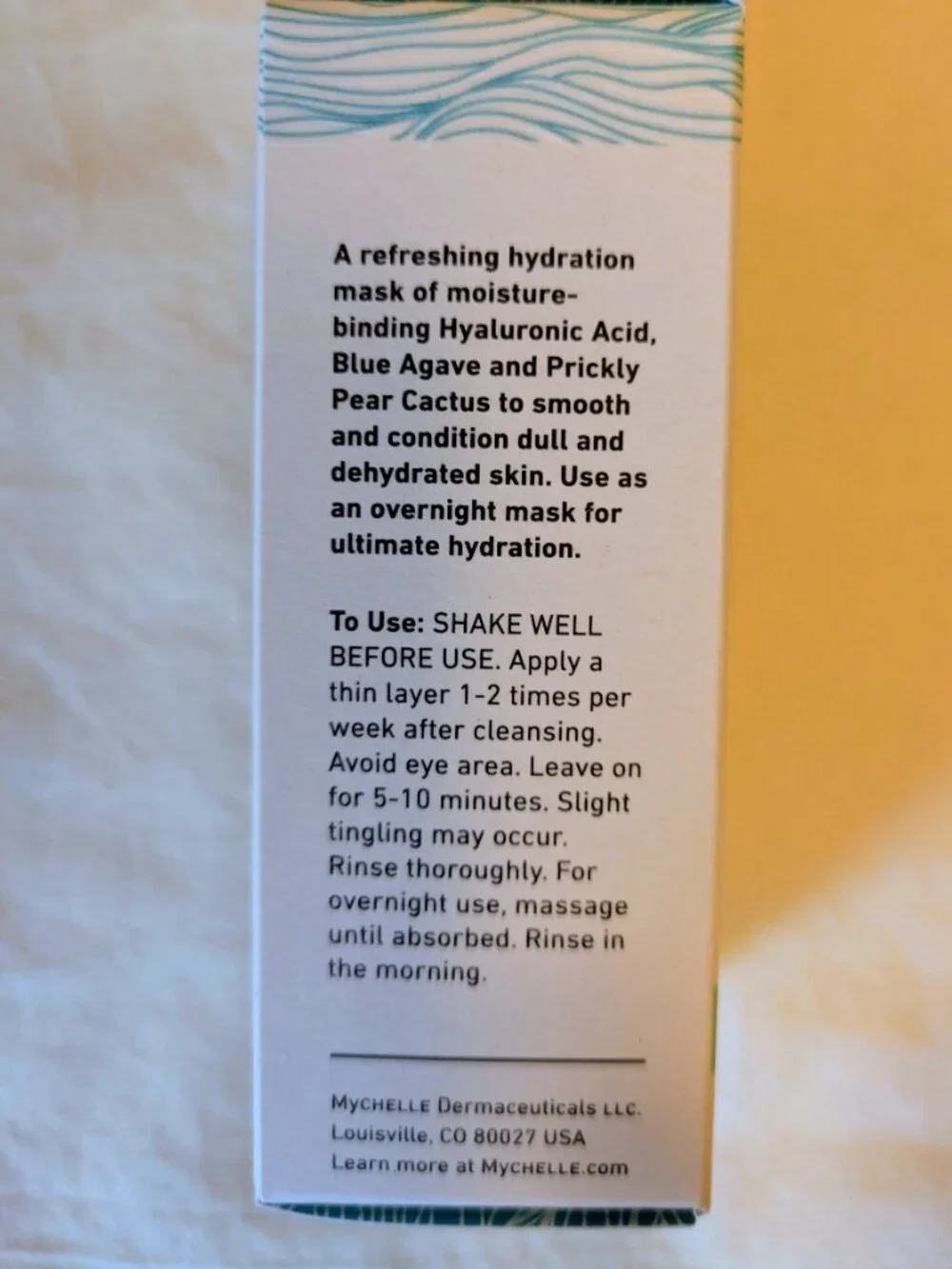 MyCHELLE hydrating mask